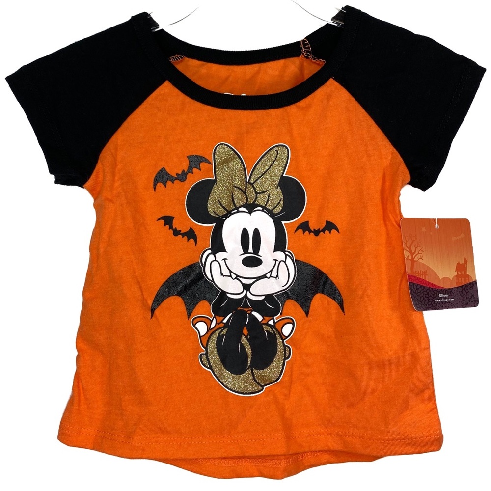 NWT Disney Minnie Mouse Vampire Bat Tee 12 Months